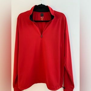 Greg Norman Men's Medium ML75 Performance Quarter Zip Long Sleeve Pullover Shirt